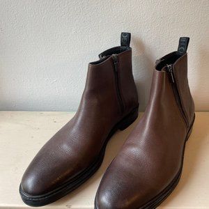 HUGO BOSS Ankle Boots UK 9 / US 10, Dark Brown